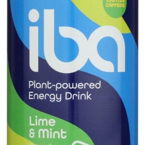 IBA BEVERAGE: Drink Enrgy Lime Mint, 12 fl oz
