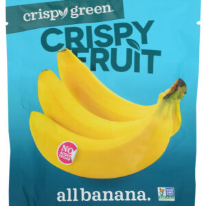 CRISPY GREEN: Banana Dried Single Serve, 0.85 OZ