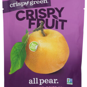 CRISPY GREEN: Pear Dried Single Serve, 0.53 OZ