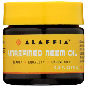 ALAFFIA: Oil Body Neem Pure Unrfnd, 0.8 oz