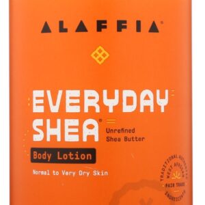ALAFFIA: Everyday Shea Body Lotion Unscented, 32 fo