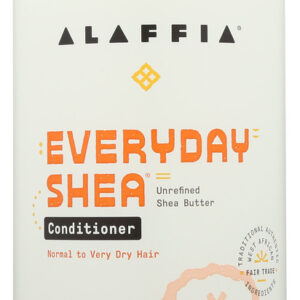 ALAFFIA: Everyday Shea Conditioner Unscented, 32 fo