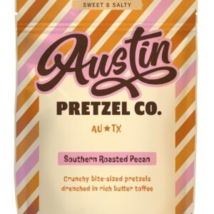 AUSTIN PRETZEL CO: Southern Roasted Pecan Pretzels, 4 oz