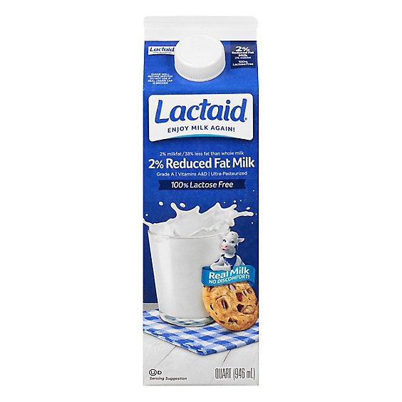 LACTAID: Mlik 2 Rd Fact Lacf Ss, 32 FO
