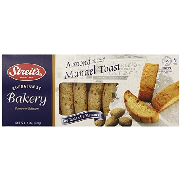 STREITS: Mandel Loaf Almond, 6 oz