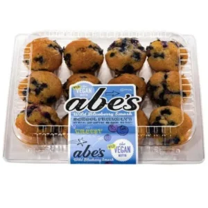 ABE'S: Vegan Wild Blueberry Smash Muffins, 10 Oz