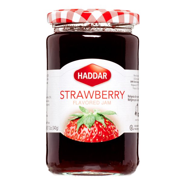 HADDAR: Jam Strwbry, 12 oz
