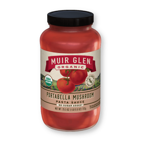 MUIR GLEN: Sauce Portabella Mushrm, 23.5 OZ