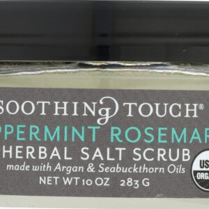 SOOTHING TOUCH: Scrub Peppmnt Rosmary Slt, 10 oz