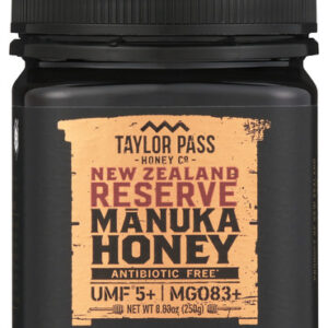 TAYLOR PASS HONEY: Honey Manuka Umf 5, 250 GM