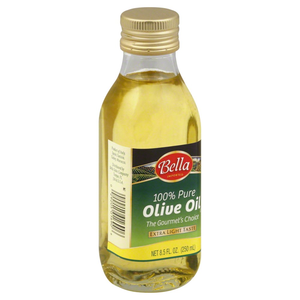 BELLA: 100% Pure Olive Oil Extra Light Taste, 8.5 oz
