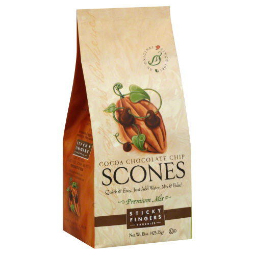 STICKY FINGERS: Mix Choc Chip Scone, 16 OZ