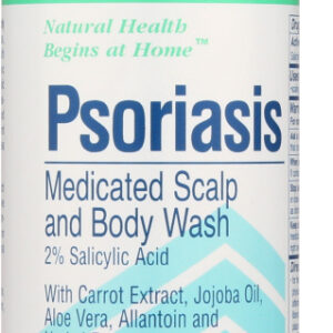 HOME HEALTH: Psoriasis Medicated Scalp and Body Wash, 8 Oz