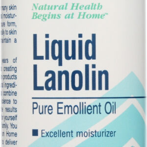 HOME HEALTH: Liquid Lanolin Pure Emollient Oil, 4 Oz
