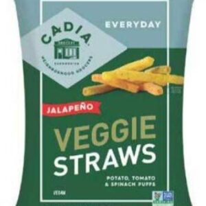 CADIA EVERYDAY: Veggie Straws Jalapeno, 5oz