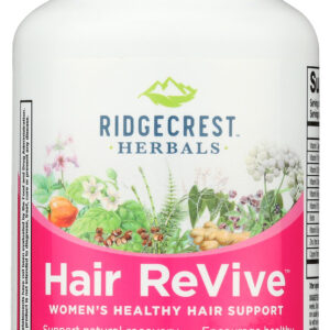RIDGECREST HERBALS: Hair Revive, 120 Vegetarian Capsules