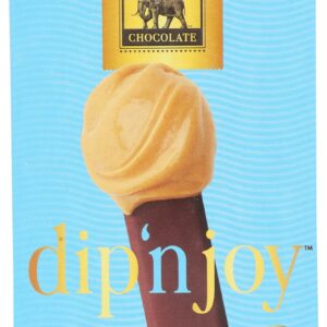ENDANGERED SPECIES: Dip N Joy Dark Chocolate Batons And Peanut Butter, 1.75 oz