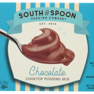 SOUTH AND SPOON: Pudding Mix Chocolate, 4 OZ