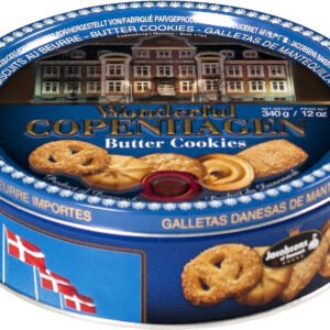 WONDERFUL COPENHAGEN: Cookie Danish Btr Flat Tn, 12 oz