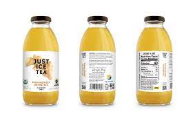 EAT THE CHANGE: Tea Just Ice Lm Gn Hr Org, 16 FO