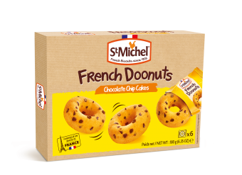 ST MICHEL: French Doonuts Choc Chip, 6.35 oz