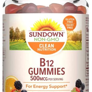 SUNDOWN NATURALS: Vitamin B12 500Mg, 50 sg