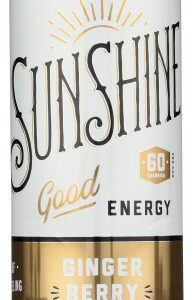 SUNSHINE: Drink Energy Ginger Berry, 12 fl oz