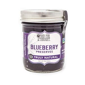 FOOD FOR THOUGHT: Preserves Blueberry Nat, 9 oz