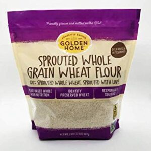 GOLDEN HOME: Flour Whole Wheat Sproute, 2 lb