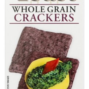 EDWARD & SONS: Purple Rice And Black Sesame Exotic Rice Toast, 2.25 oz