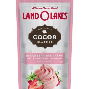 LAND O LAKES: Mix Cocoa Classic Strawberry White Chocolate, 1.25 oz