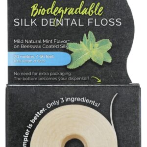 WOOBAMBOO: Floss Zero Wste Pckg 66Ft, 1 UN