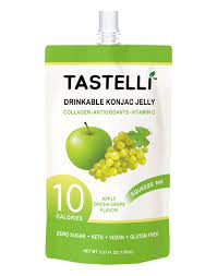 TASTELLI: Jelly Apple Green Grape, 5.07 fl oz