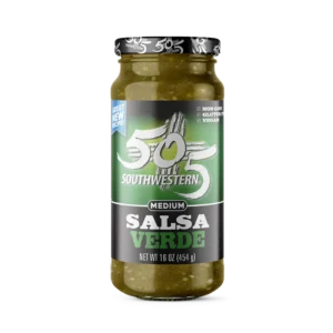 505 SOUTHWESTERN: Hatch Valley Green Chile Salsa With Tomatillos Garlic Lime, 16 oz
