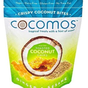 COCOMOS: Coconut Chip Gnger Sesame, 3 oz