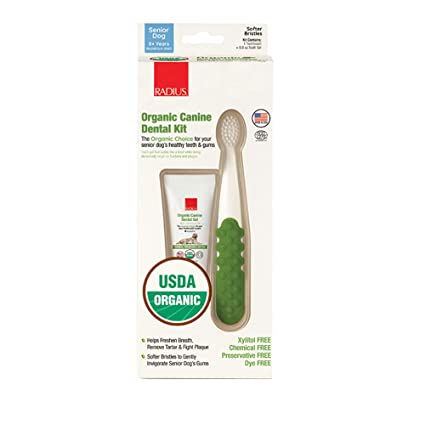 RADIUS: Canine Dental Sol Senior, 1 ea