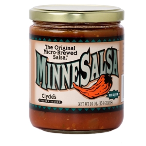 MINNESALSA: Salsa Medium Chunky, 16 oz