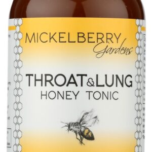 MICKELBERRY GARDENS: Tonic Throat Lung Honey, 8 fo