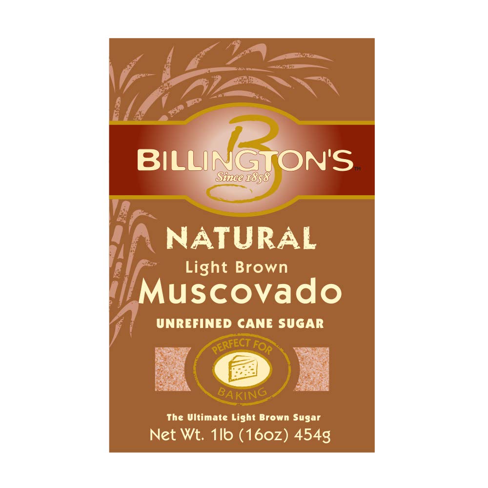 BILLINGTONS: Sugar Muscovado Light Brown, 1 lb