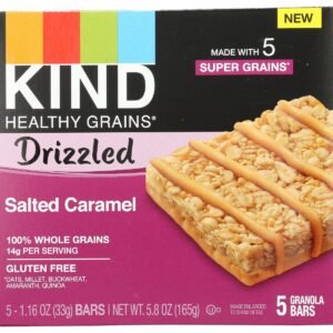 KIND: Salted Caramel Drizzled Bar, 5.8 oz