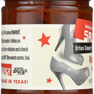 SALPICA: Salsa Mld Mango Peach, 16 oz