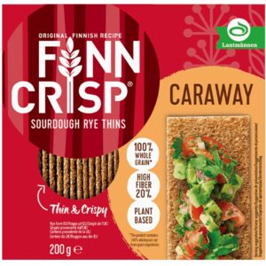 FINN CRISP: Caraway Crispbread, 7 oz