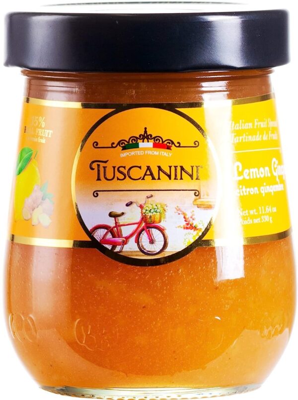 TUSCANINI: Lemon Ginger Spread, 11.64 OZ