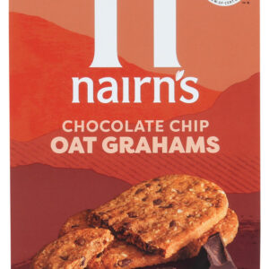 NAIRNS: Chocolate Chip Oat Grahams Cookies, 5.64 oz