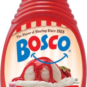 BOSCO: Syrup Strawberry, 22 oz