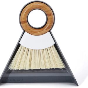 FULL CIRCLE HOME: Brush Dstpan Mini White, 1 ea