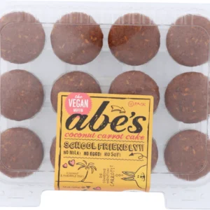 ABE'S: Vegan Coconut Carrot Cake Muffins, 10 oz