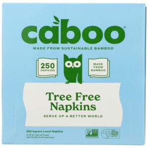 CABOO: 1-Ply Table Napkins 250 Sheets, 1 Pack