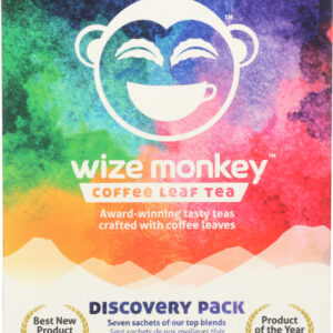 WIZE MONKEY: Tea Coffee Leaf Discv Pck, 16 gm