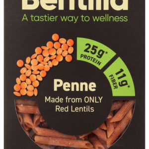 BENTILIA: Red Lentil Penne, 8 oz